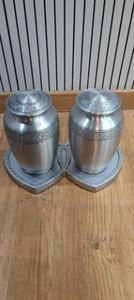 Metal European Style Cremation Urn Adult <b>Ashes</b> Custom Color and Logo Memorial <b>Keepsake</b> 220 Cubic Inch Capacity for Funeral Use - Product Image 3