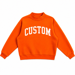 Customized Regular Sleeves Women Oversized Mock <b>Neck</b> <b>Light</b> Weight Breathable Solid Color Casual Daily Wear Winter - Product Image 1