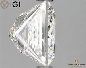 4.00 Carat Lab Grown Diamond Princess Cut CVD F Color VS1 Clarity 8.65 MM avec certificat IGI Qualité supérieure pour bague Royal Look - Product Image 4