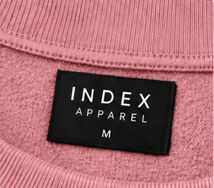 เสื้อสเวตเชิ้ตผู้หญิงสีชมพูอมเทา แบรนด์ Index Apparel แบบคอตั้ง แขนยาว ซิป ¼ ตัว ผ้าฟลีซ - Product Image 5