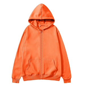 Sudaderas con Capucha Unisex 100% Algodón, Sudaderas Deportivas con Cierre, Chaquetas con Cierre Clásicas de Moda Casual, Ropa Urbana Hip Hop Y2K - Product Image 6