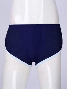 Pantalones Cortos de Malla Transpirable para Hombre con Bolsillos Laterales, Personalizados al por Mayor, Sublimados, Estilo Urbano Moderno, Teñido Anudado Personalizado - Product Image 3