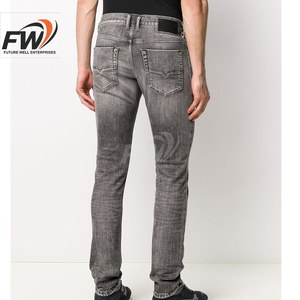 Nouveautés OEM : Jeans Tendance Homme, Denim Lourd Imprimé avec Strass, Taille Haute, Qualité Supérieure, Pantalon en Denim SDL pour Hommes - Product Image 3