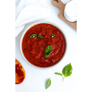 Proveedor de pasta de tomate enlatada para pizza a precio de fábrica, al por mayor para restaurantes, pizzerías, servicios de catering y producción de alimentos industriales. - Product Image 1