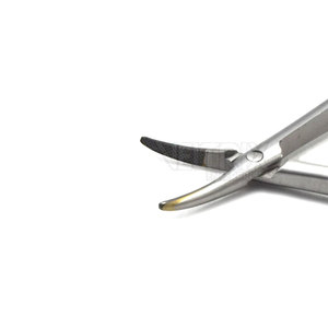 Instrumentos Oftalmológicos Manuales con Fuente de Alimentación, Portaagujas Curvo Castroviejo de 11 mm con Puntas Cónicas - Product Image 5