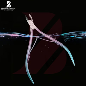 ที่ตัดหนังกำพร้าเคลือบไทเทเนียมสีรุ้ง, เครื่องมือตัดเล็บระดับพรีเมียมพร้อมใบมีดคมสำหรับร้านเสริมสวยมืออาชีพและการดูแลเล็บส่วนตัว - Product Image 6