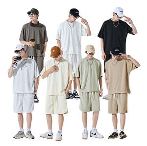 Ensemble Coordonné Homme Style Urbain Oversize Été : Chemise et Short Assortis Respirant Décontracté Deux Pièces - Product Image 2