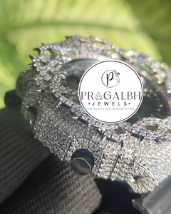 Reloj de Lujo con Diamantes, Bisel con Incrustaciones de Moissanita, Correa de Goma, Estilo Hip Hop para Hombre y Mujer - Product Image 2