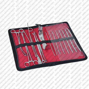 Juego de Instrumentos Quirúrgicos de Acero Inoxidable Reutilizables de Alta Calidad, Fuente de Alimentación Manual, para Cirugía General y Procedimientos Médicos - Product Image 6