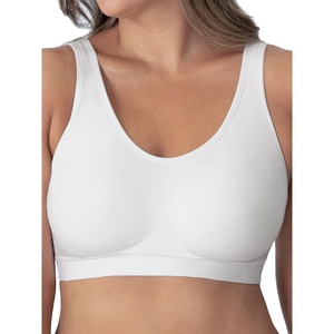 Bralette de Talla Grande para Mujer, con Soporte Alto, Sin Varillas, Copa Completa, Suave, de Spandex/Poliéster, con Tirantes Ajustables y Cómodos - Product Image 2