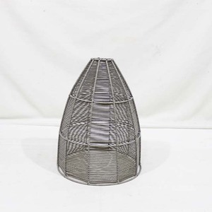 Abat-jour en plastique en forme de cône, nickel brossé, minimaliste, écologique, accessoire d'éclairage d'intérieur, avec installation facile - Product Image 4