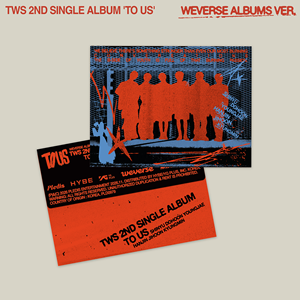 [Album Coréen Original] TWS - TO US (Version Weverse Albums) - Product Image 1