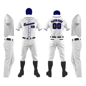 Uniforme de Béisbol Personalizado al por Mayor de Alta Calidad OEM, Ropa de Softbol de Secado Rápido, Sublimada, Unisex, Deportiva, Estampada - Product Image 6