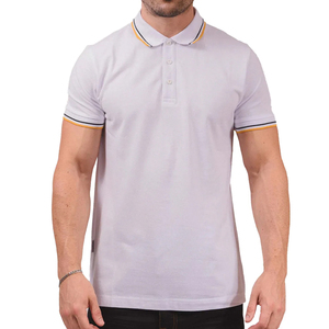 เสื้อโปโลผู้ชายผ้าฝ้ายแขนสั้นเนื้อผ้าระบายอากาศได้ดีสำหรับขายส่งเพื่อการส่งออกและผู้ซื้อปลีก - Product Image 1