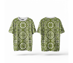 เสื้อยืดแฟชั่นพิมพ์ลายเต็มตัวสำหรับใส่ลำลอง |   ผู้จัดจำหน่ายเสื้อผ้าออกกำลังกายแบบซับลิเมชั่น |   ไซส์ผู้ชาย ผู้หญิง และเยาวชน |   น้ำหนักเบา รวดเร็ว - Product Image 5