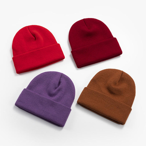 Bonnet en tricot jacquard de haute qualité, épais et chaud, pour l'extérieur, prix abordable, toutes tailles disponibles, fournisseur direct d'usine - Product Image 1