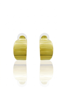 Handcrafted Brass Stud Earrings with <b>Hook</b> Shape Tarnish-resistant Polished Finish Skin-friendly Party Occasion Versatile Design - Product Image 4