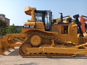 รถดันดินตีนตะขาบ CAT สำหรับงานหนัก ความจุ 7.8 ลูกบาศก์เมตร เครื่องยนต์คัมมินส์ กำลัง 160 กิโลวัตต์ อุปกรณ์ก่อสร้าง - Product Image 1