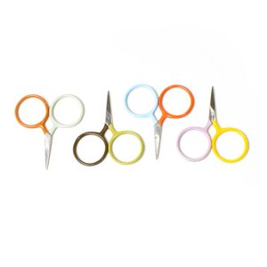 Ciseaux à effiler LUMINEX IMPEX en acier inoxydable bicolore pour droitiers, 30 dents, manche court - Product Image 2