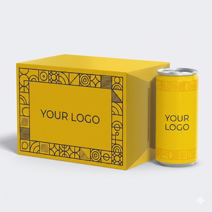 Emballage de boissons en carton réutilisable avec poignée, imprimé quadricolore sur mesure, pour bière, impression offset, style dossier - Product Image 3