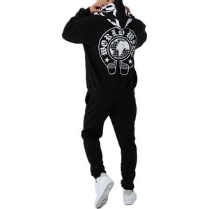 Ensemble de survêtement unisexe personnalisé avec logo, en coton tricoté et polaire technique, pour l'hiver, style premium, vente en gros - Product Image 6