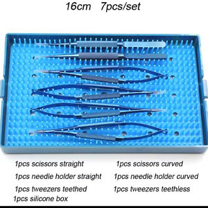 High Quality Orthopedic Micro <b>Suture</b> Surgical Instrument Set German Stainless Steel Manual reusable Surgical <b>Kit</b> CE ISO - Product Image 6