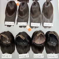 Cheveux vierges vietnamiens 100% naturels AZ Hair 100g, tissage de cheveux à double trame, perruque, extensions de cheveux humains lisses et soyeux