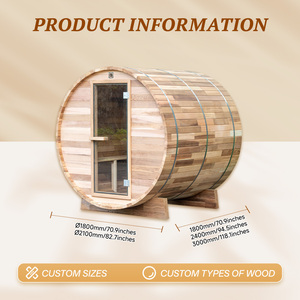 Lujoso Complejo Esquí Andes: Sauna de Barril en Cabaña de Montaña para Altos Resultados en RevPAR y ROI |   ETL |   Solución Inteligente de Proyecto de Bienestar con WiFi - Product Image 3