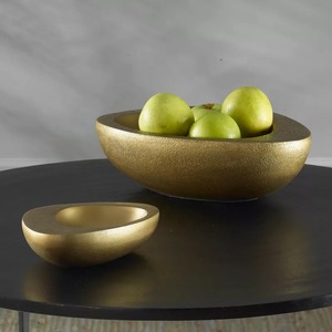 Vase de table en aluminium fait main avec finition dorée, design moderne, écologique et de haute qualité pour la décoration de la maison - Product Image 2
