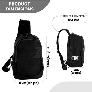 Sac bandoulière moderne et tendance, réglable, confortable, compagnon quotidien pour les voyages - Product Image 4