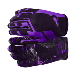 High Quality Genuine Leather <b>Baseball</b> Batting <b>Gloves</b> Hook Loop Closure Quick-Dry Breathable for Adults for Training - Product Image 2
