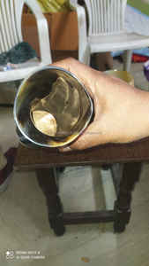 Taza Moderna y Elegante Hecha de Cuerno de Búfalo Real con Asa, Recipiente para Beber de Alta Calidad y Duradero, Hecho en India - Product Image 3