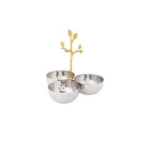 Tazón de servir metálico tradicional de alta calidad, reutilizable y sostenible para uso diario en la cocina a precio de mayoreo. - Product Image 3