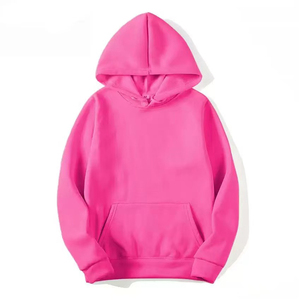 Men's <b>Black</b> Hooded 100% Cotton Breathable Oversized Pullover <b>Sweatshirt</b> with Pocket Winter Casual Wear - Product Image 6