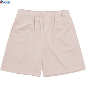 Shorts de basketball personnalisés respirants pour homme, style décontracté d'été, avec cordon de serrage, en maille double élastique - Product Image 1