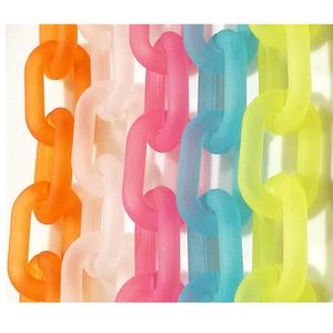 RESIN CHAIN <b>Large</b> Size Colorful Resin Chain Links for Wall Hanging Decoration DIY Room Divider and <b>Curtain</b> - Product Image 3