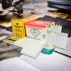 Kit anti-déversement d'hydrocarbures de 10 litres avec boîte transparente |   Kit de Réponse aux Déversements d'Urgence Portable, Kit de Contenue des Déversements d'Huile, Industrie du Pétrole et du Gaz - Product Image 5