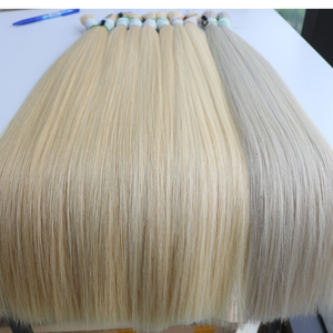 Vente en gros 100% cheveux humains vietnamiens de la Nasa Extensions de cheveux Grandes extensions de cheveux humains en vrac dans un style droit naturel - Product Image 5