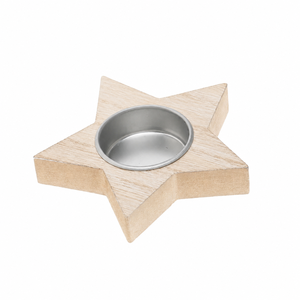Wholesale Eco-Friendly Flower Shaped Wooden <b>Tea</b> <b>Light</b> Holder For Modern Home Decor Centerpiece Wood Tealight Candle Stand - Product Image 3