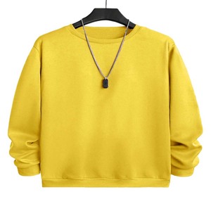 Sudadera Unisex Gris con Cuello Redondo, Corte Regular, Forro Polar No Tejido, Ropa Casual de Primavera, Ecológica, Poliéster/Algodón - Product Image 4