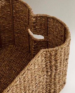 Juego de 3 cestas para mascotas hechas a mano, cestas de almacenamiento ecológicas, venta al por mayor, hechas en Vietnam - Product Image 3