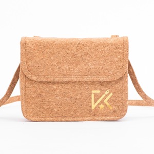 Sac messager pliable réutilisable en papier à grain de bois naturel, imperméable, sac bandoulière - Product Image 2