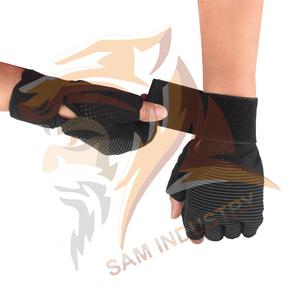 Customized Made <b>Weight</b> Lifting <b>Gloves</b> High Quality Unisex Breathable Half-finger <b>Weight</b> Lifting <b>Gloves</b> for Sports <b>Training</b> - Product Image 2