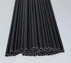 Piquets en fibre de verre noirs pour agrumes, creux, extrémités biseautées - Product Image 2