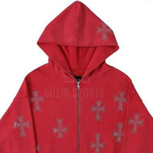 Trendy Rhinestone Tracksuit With Soft Cotton Blend Rhinestone Tracksuit For Relaxed Daily Wear Collections - Product Image 4