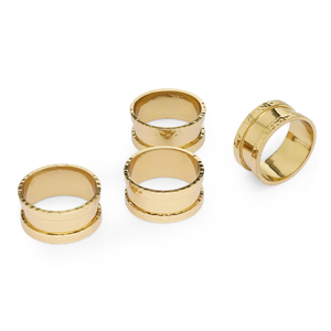 High Quality Brass Napkin Ring Golden Finish <b>Mirror</b> Polished <b>Table</b> decorative Accessories <b>Top</b> Selling sale - Product Image 5