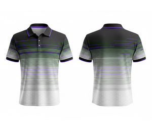 Camiseta Polo Personalizada con Impresión de Diseño Ilimitado, Fabricante con Costuras Duraderas para Hombres, Mujeres y Jóvenes, de Secado Rápido y Tecnología Dry-Fit - Product Image 2