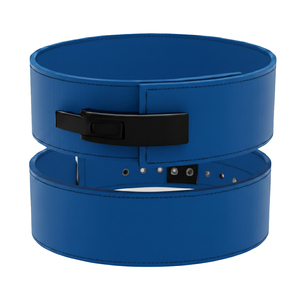 Cinturón de Levantamiento de Pesas Profesional de Cuero de 10 mm con Cierre de Gancho y Bucle Negro Mate de Alta Resistencia, Protección Antideslizante Avanzada - Product Image 1