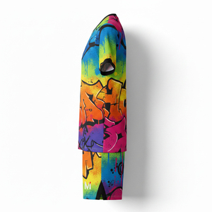 Ensemble de maillots de football sublimés de qualité supérieure avec panneaux en maille élastique, personnalisable avec logo et nom de marque, pour l'entraînement de football - Product Image 4