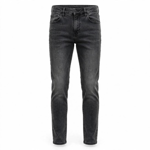 Compre Jeans de Mezclilla Transpirables para Hombre, Tejidos, Lavados con Piedras, Corte Recto Regular, Cintura Media, Pantalones Casuales de Algodón de BD - Product Image 4